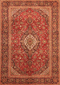 Persian Orange Traditional Rug, tr1153org