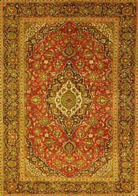 Persian Yellow Traditional Rug, tr1153yw