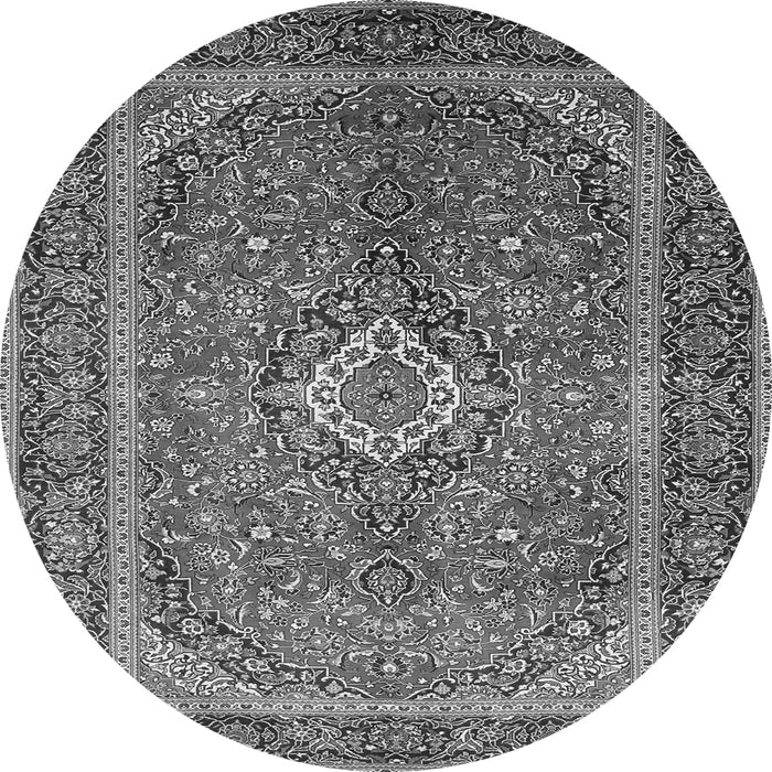 Square Persian Gray Traditional Rug, tr1153gry