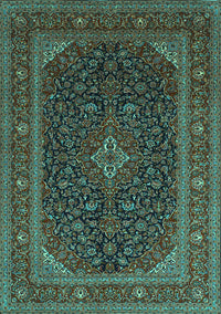 Persian Turquoise Traditional Rug, tr1154turq