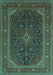 Persian Turquoise Traditional Rug, tr1154turq