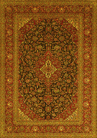 Persian Yellow Traditional Rug, tr1154yw