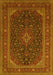 Persian Yellow Traditional Rug, tr1154yw