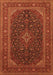 Persian Orange Traditional Rug, tr1154org