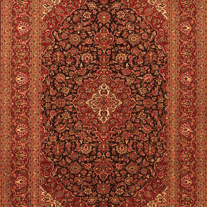 Persian Orange Traditional Rug, tr1154org