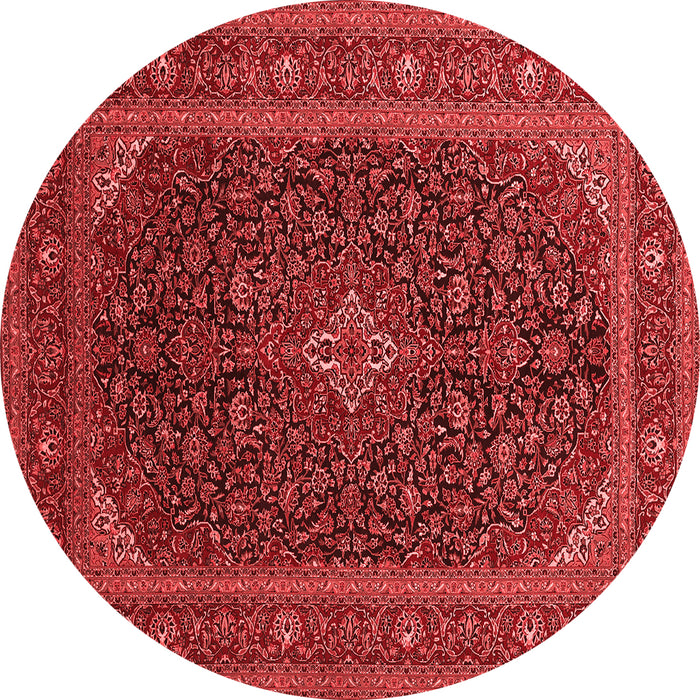 Machine Washable Persian Red Traditional Rug, wshtr1154red