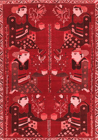 Persian Red Traditional Rug, tr1155red