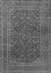 Medallion Gray Traditional Rug, tr1156gry