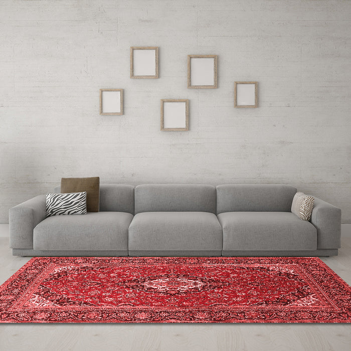 Traditional Red Washable Rugs