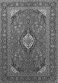 Medallion Gray Traditional Rug, tr1157gry