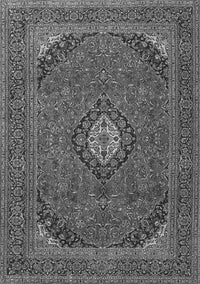 Medallion Gray Traditional Rug, tr1158gry