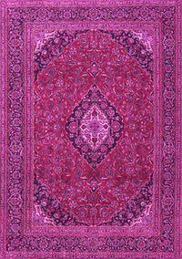 Medallion Pink Traditional Rug, tr1158pnk