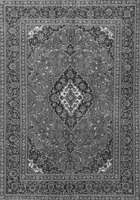 Medallion Gray Traditional Rug, tr1159gry