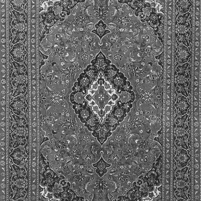 Medallion Gray Traditional Rug, tr1159gry
