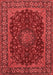 Medallion Red Traditional Area Rugs