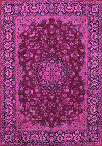 Medallion Pink Traditional Rug, tr115pnk