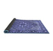 Sideview of Persian Blue Traditional Rug, tr1161blu