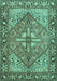 Persian Turquoise Traditional Rug, tr1161turq