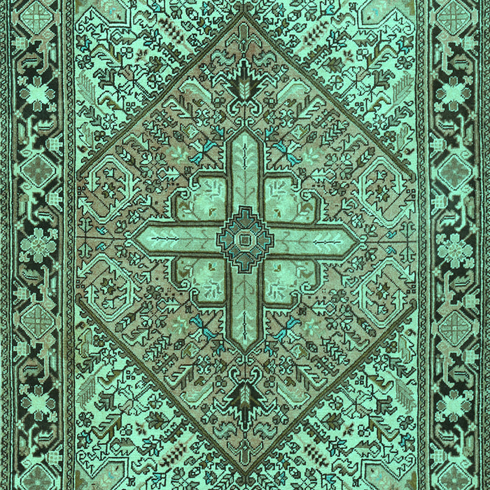 Persian Turquoise Traditional Rug, tr1161turq