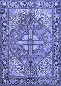 Persian Blue Traditional Rug, tr1161blu