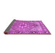 Sideview of Persian Purple Traditional Rug, tr1161pur