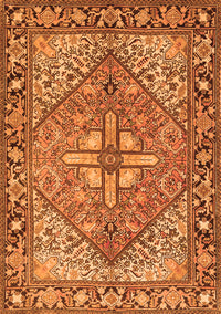 Persian Orange Traditional Rug, tr1161org