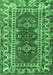 Persian Emerald Green Traditional Rug, tr1162emgrn