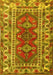 Persian Yellow Traditional Rug, tr1162yw