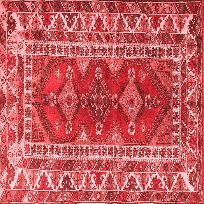 Machine Washable Persian Red Traditional Rug, wshtr1162red