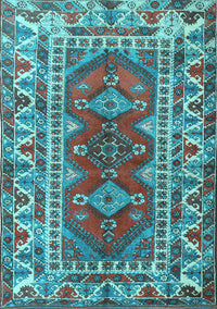 Persian Light Blue Traditional Rug, tr1162lblu