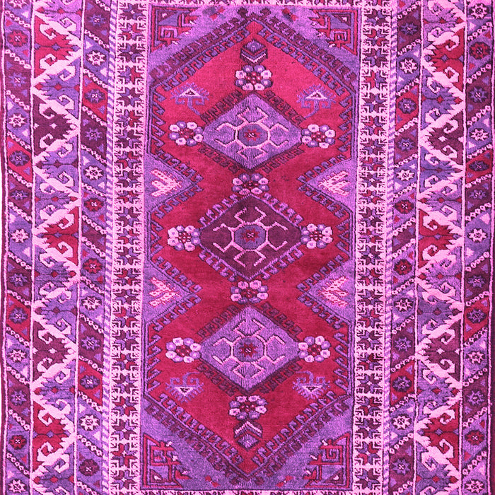Machine Washable Persian Pink Traditional Rug, wshtr1162pnk