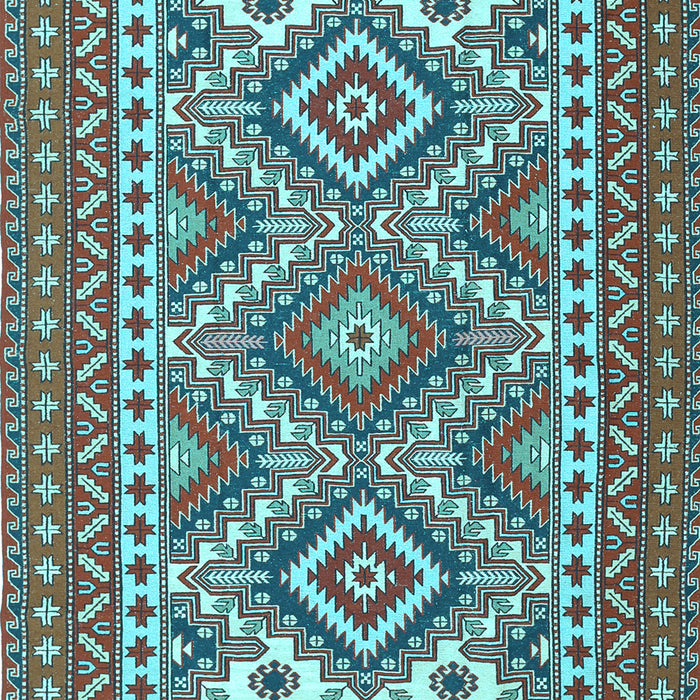 Machine Washable Persian Light Blue Traditional Rug, wshtr1163lblu