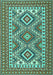 Persian Turquoise Traditional Rug, tr1163turq