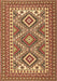 Machine Washable Persian Brown Traditional Rug, wshtr1163brn