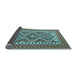 Sideview of Persian Light Blue Traditional Rug, tr1163lblu