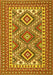 Persian Yellow Traditional Rug, tr1163yw