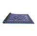 Sideview of Persian Blue Traditional Rug, tr1163blu