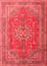 Medallion Red Traditional Area Rugs