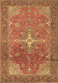 Persian Brown Traditional Rug, tr1166brn