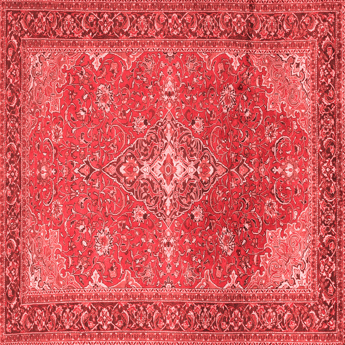 Machine Washable Persian Red Traditional Rug, wshtr1166red