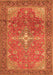 Persian Orange Traditional Rug, tr1166org