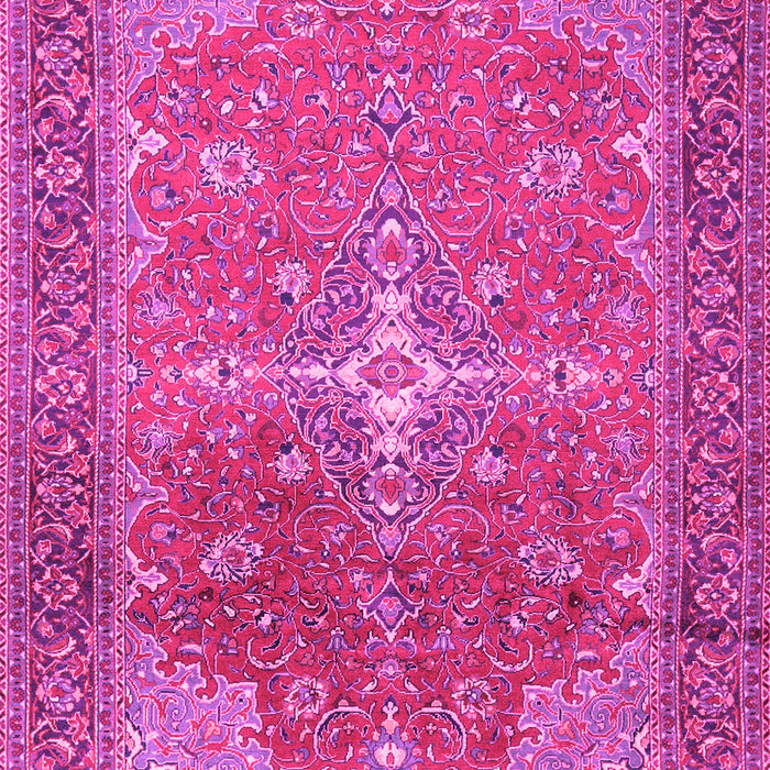 Machine Washable Persian Pink Traditional Rug, wshtr1166pnk