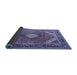 Sideview of Persian Blue Traditional Rug, tr1167blu