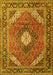 Persian Yellow Traditional Rug, tr1167yw