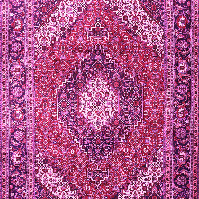 Machine Washable Persian Pink Traditional Rug, wshtr1167pnk
