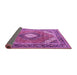 Sideview of Persian Purple Traditional Rug, tr1167pur