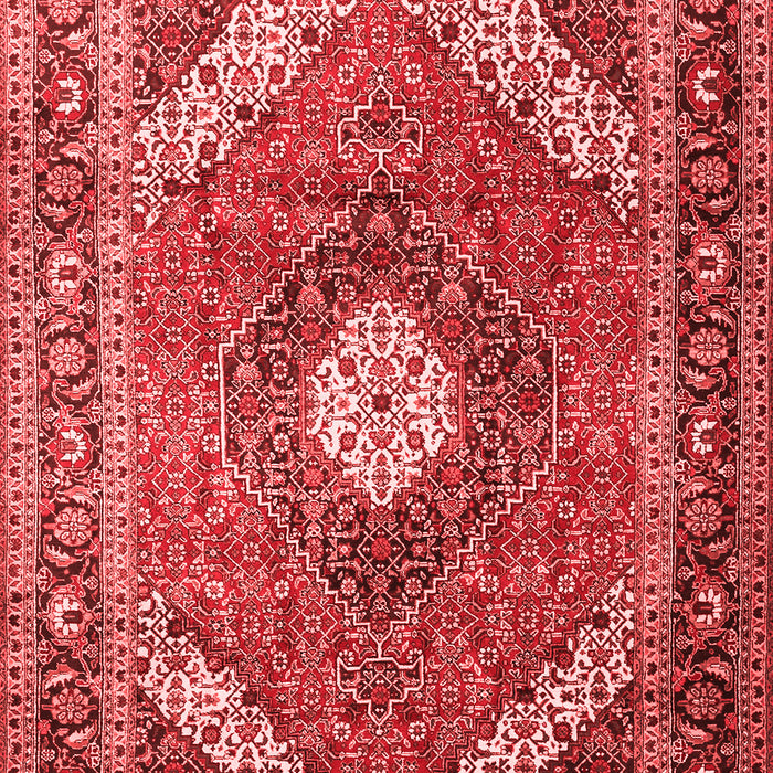 Machine Washable Persian Red Traditional Rug, wshtr1167red