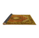 Sideview of Persian Yellow Traditional Rug, tr1167yw
