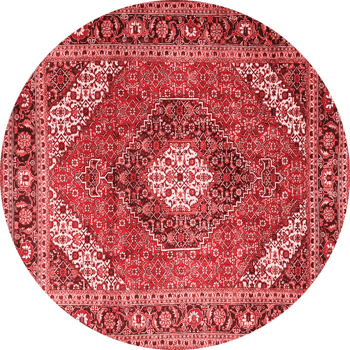 Machine Washable Persian Red Traditional Rug, wshtr1167red