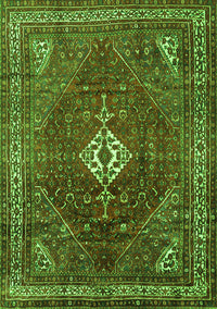 Persian Green Traditional Rug, tr1168grn